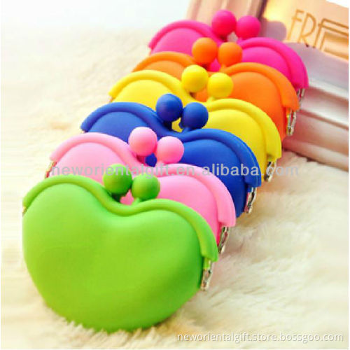 Colorful silicone fashion bags for girls